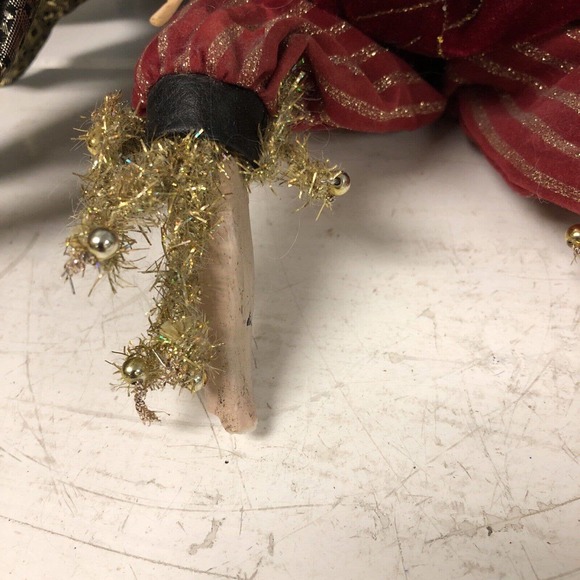 Mark Roberts Magician Santa Playing Cards‎ Dice Limited Edition Med RARE BROKEN - Picture 5 of 8